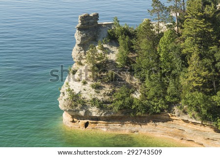 Miners' Castle at Pictured Rocks, Michigan