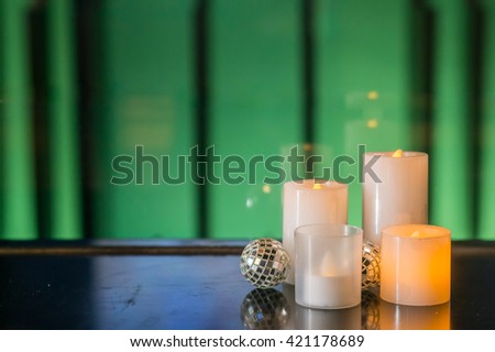 candle wedding decoration