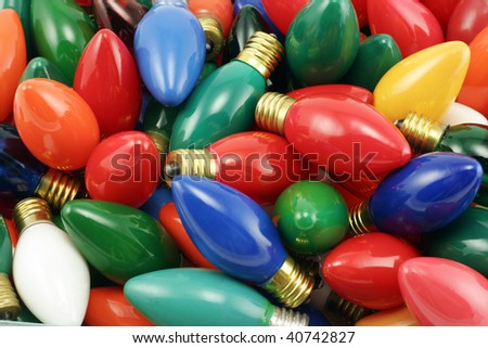  Fashioned Light Bulbs on Old Christmas Light Bulbs Stock Photo 40742827   Shutterstock