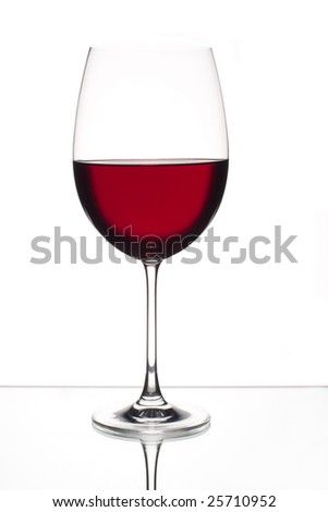 wine glasses clipart. stock photo : Wine glass and