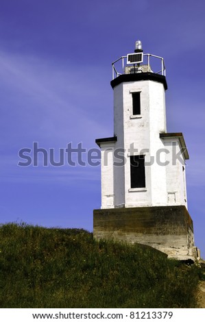 Cattle Point Lighthouse on San Juan Island, Washington