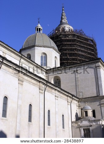This church - Duomo G. Battista is home to the famous shroud of Turin. It was renovated before 2006 Turin Olympics.