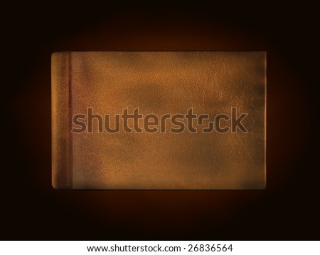 Old leather book