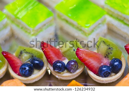 Bite sized fruit  appetizers