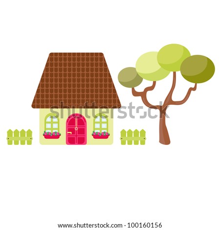 Cartoon House Template