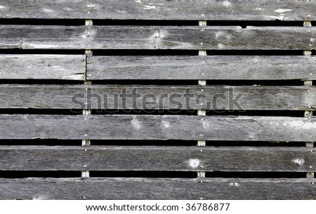 Old wood siding of a barn or corn crib