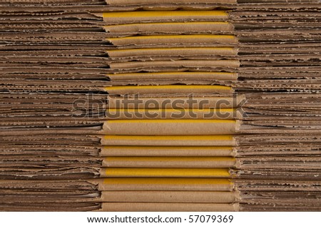 Stack of industrial paper