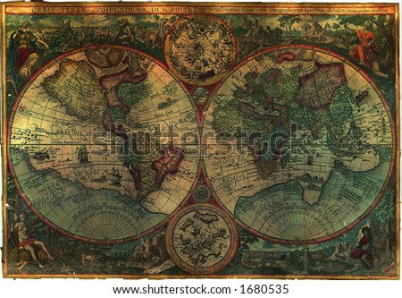 Royalty Free 1548 Treasure Map