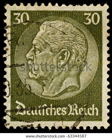 german post stamp