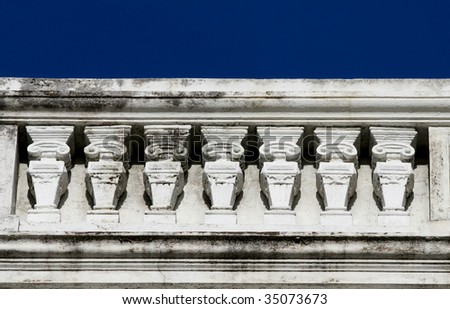 Abstract Victorian Architecture View