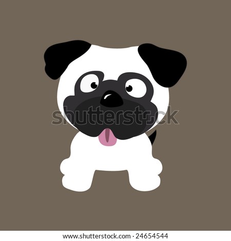 Pug Vector