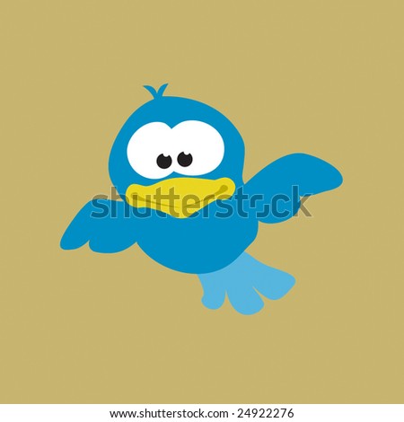 stock vector : Flying Blue