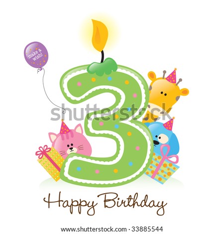 happy birthday banner clip art. stock vector : Happy Birthday