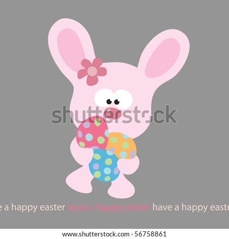 stock photo : Jpeg Easter pics of easter bunnies and eggs. stock photo : Jpeg Easter