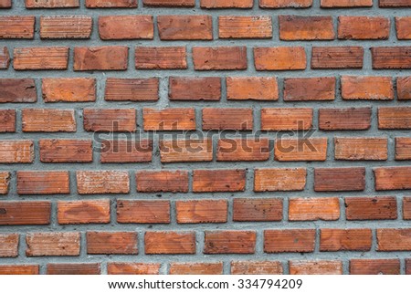 Background of old vintage brick wall.cracked concrete vintage brick wall background