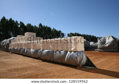 raw cotton storage for industry