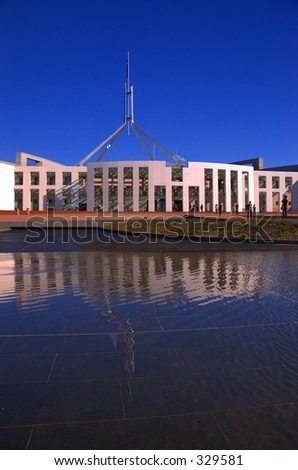 Reflections on power, Australian Parliament House