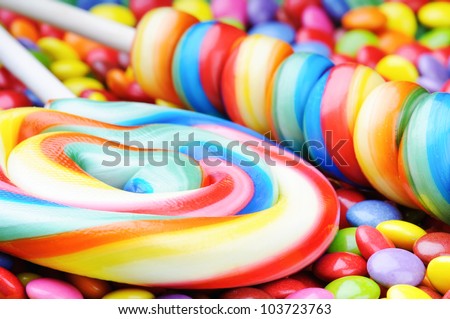 Smartie Lollipops