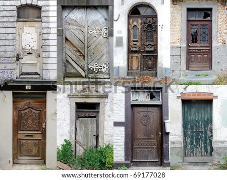 Doors Collection  - Broken, Lost and Forgotten