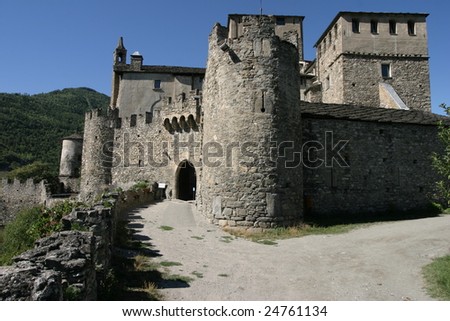 Castle of Sarriod de la Tour, Saint Pierre, Aosta Valley, Italy