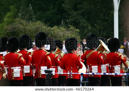 Change of the guard, Buckingham Palace