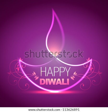 beautiful shiny diwali diya vector background beautiful shiny diwali diya vector background
