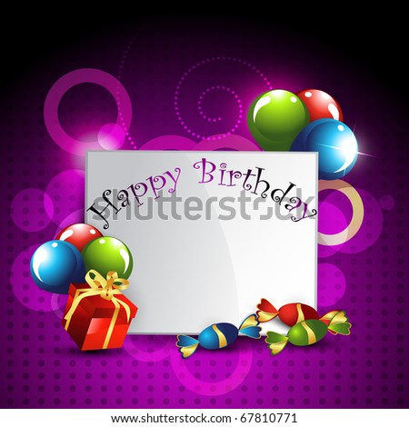 Logo Design Banners on Vector Birthday Banner Design Art   67810771   Shutterstock