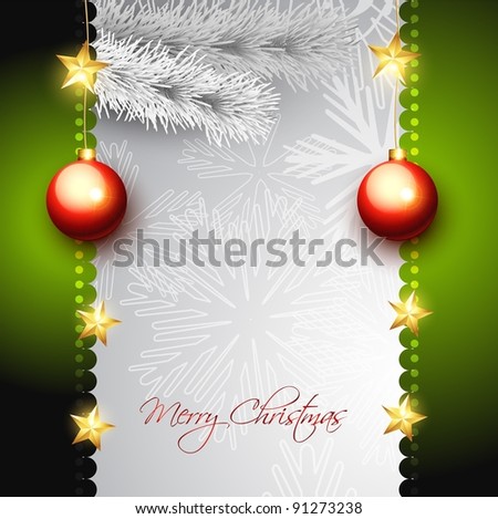 beautoful christmas vector design with space for your text