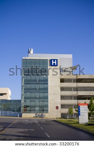 Modern Hospital Building