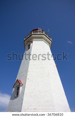 Lighthouse in east point, PEI