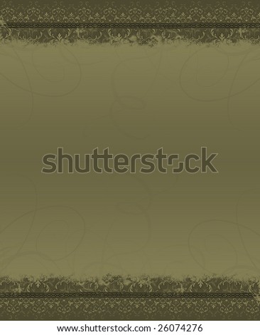 illustration of victorian lace along paper\'s edge