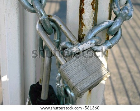 chain and lock