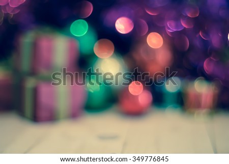 abstract decorate Christmas background texture with dark feeling