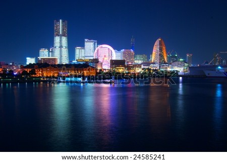 Yokohama Japan Night View