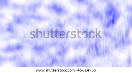 Abstract, cool background of blue, the ice crystals.