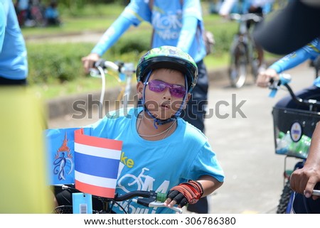 RANONG AUGUST 16 : Unidentified Cyclist in prepared \
