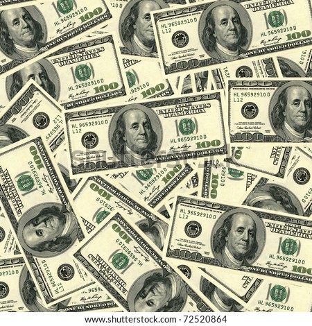 ot's of $100 banknotes. Can be used as a background for your projects.