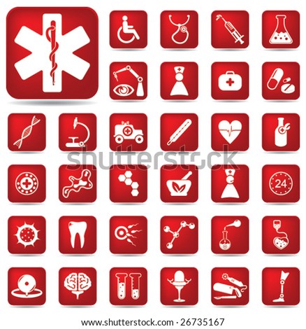 Medical Buttons