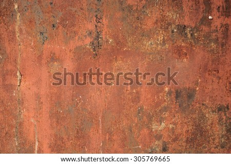 Rusty metal / Rusty and battered metal background