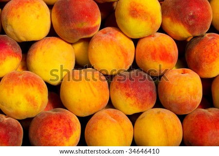 peach background