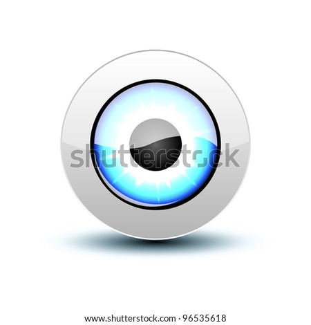 Blue Eye Icon