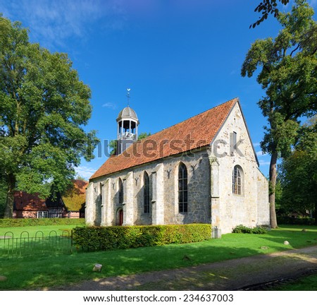 small roman church in \'t Stift, netherlands. Its origin goes back to the 12th century