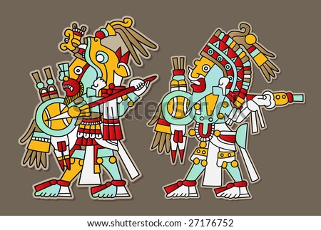 Mayan Vector Set - 27176752 : Shutterstock