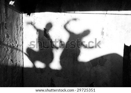Human shadows