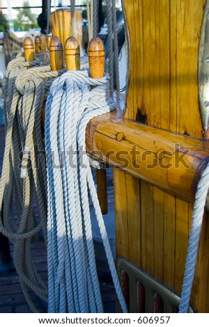 Sailing ship ropes (exclusive at shutterstock)