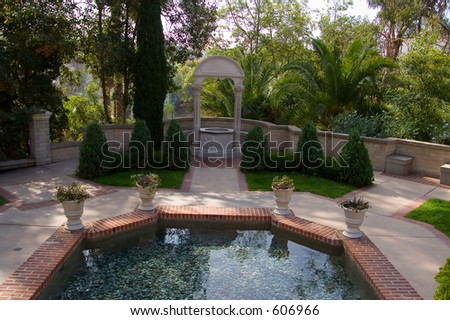 Spanish Villa San Diego California USA (exclusive at shutterstock)