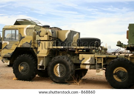 MAN Military Heavy Equipment Truck
