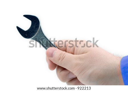 hand holding tool