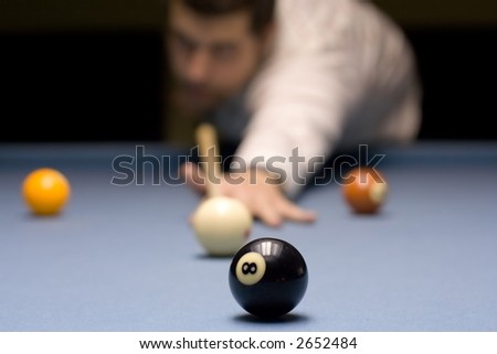 People Playing Snooker