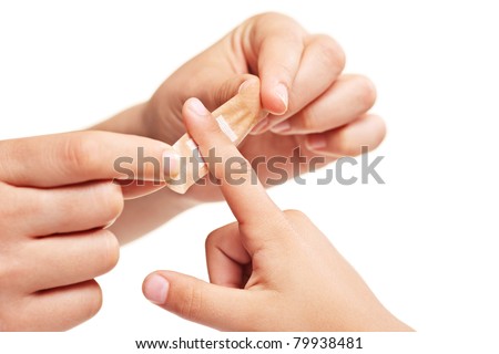 Plaster On Finger
